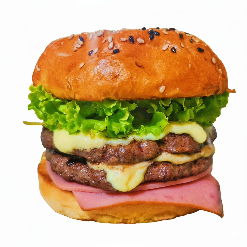 HAMBURGUESA DOBLE CARNE