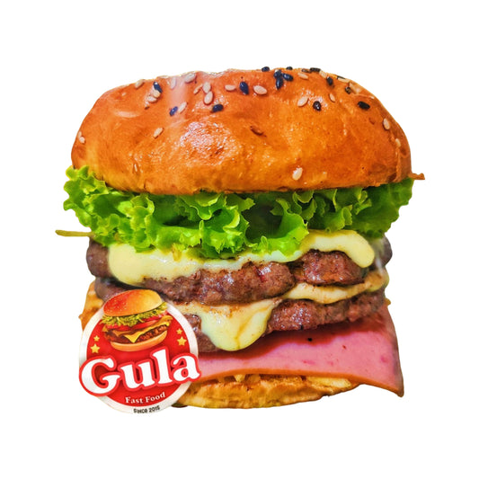HAMBURGUESA DOBLE CARNE
