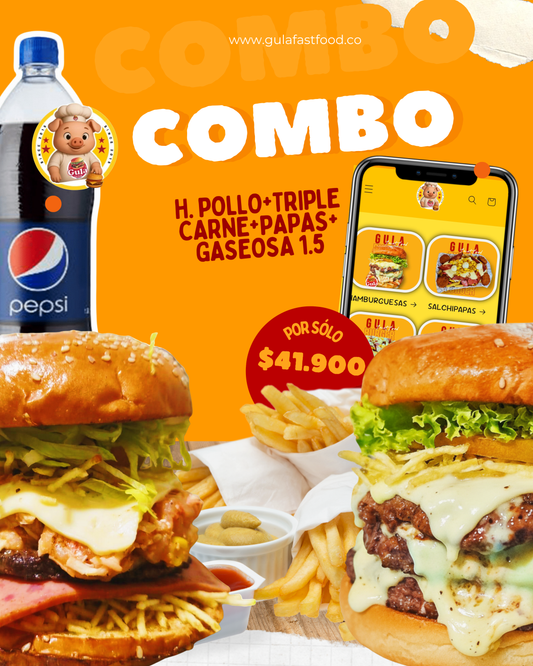 COMBO TRIPLECARNE + H POLLO